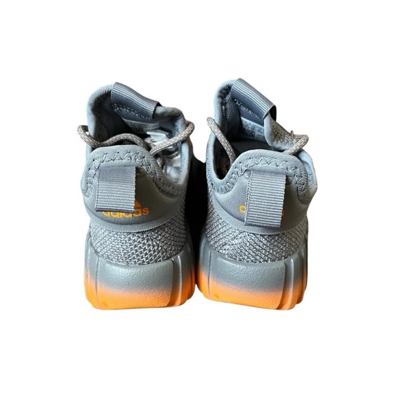 Adidas Kaptir 3.0 Kid’s Lifestyle Running Shoes Crew Orange Gray Boys 11 New - Picture 7 of 8